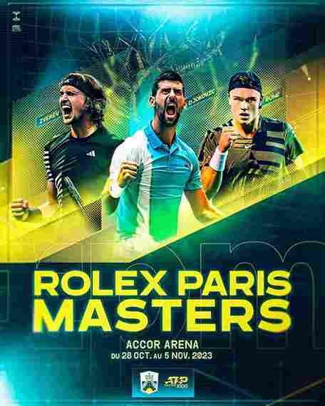 djokovic rolex paris masters 2023|Paris masters 2023 schedule.